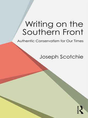 cover image of Writing on the Southern Front